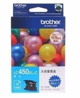 兄弟（brother）墨盒LC450X LC青色墨粉盒